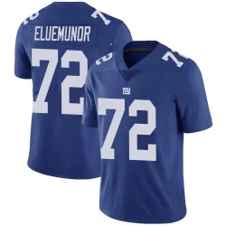 Youth Jermaine Eluemunor New York Giants No.72 Limited Team Color Vapor Untouchable Jersey - Royal