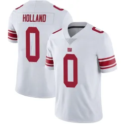 Youth Jevon Holland New York Giants No.0 Limited Vapor Untouchable Jersey - White