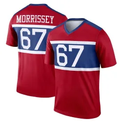 Youth Jimmy Morrissey New York Giants No.67 Legend Century Alternate Jersey - Red