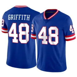 Youth Jonas Griffith New York Giants No.48 Limited Classic Vapor Jersey
