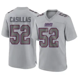 Youth Jonathan Casillas New York Giants No.52 Game Atmosphere Fashion Jersey - Gray