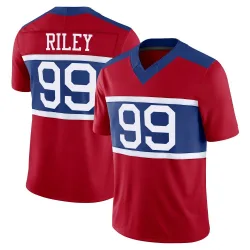 Youth Jordon Riley New York Giants No.99 Limited Century Alternate Vapor F.U.S.E. Jersey - Red