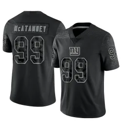 Youth Jude McAtamney New York Giants No.99 Limited Reflective Jersey - Black