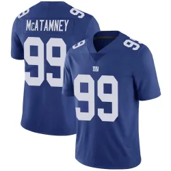 Youth Jude McAtamney New York Giants No.99 Limited Team Color Vapor Untouchable Jersey - Royal