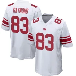 Youth Kalif Raymond New York Giants No.83 Game Jersey - White