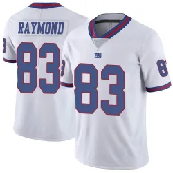 Youth Kalif Raymond New York Giants No.83 Limited Color Rush Jersey - White