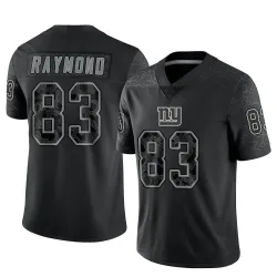 Youth Kalif Raymond New York Giants No.83 Limited Reflective Jersey - Black