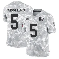 Youth Kayvon Thibodeaux New York Giants No.5 Limited 2024 Salute to Service Jersey - Arctic Camo