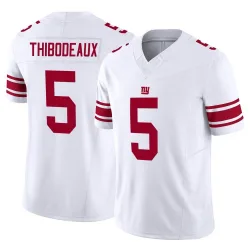 Youth Kayvon Thibodeaux New York Giants No.5 Limited Vapor F.U.S.E. Jersey - White