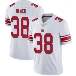Youth Korie Black New York Giants No.38 Limited Vapor Untouchable Jersey - White