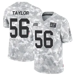 Youth Lawrence Taylor New York Giants No.56 Limited 2024 Salute to Service Jersey - Arctic Camo