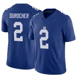 Youth Leo Durocher New York Giants No.2 Limited Vapor F.U.S.E. Jersey - Royal