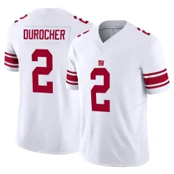 Youth Leo Durocher New York Giants No.2 Limited Vapor F.U.S.E. Jersey - White