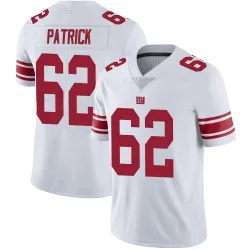 Youth Lucas Patrick New York Giants No.62 Limited Vapor Untouchable Jersey - White