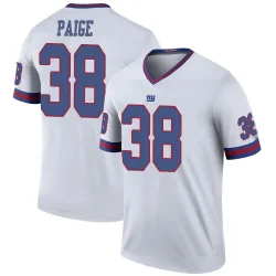 Youth Makari Paige New York Giants No.38 Legend Color Rush Jersey - White
