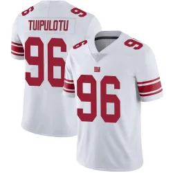 Youth Marlon Tuipulotu New York Giants No.96 Limited Vapor Untouchable Jersey - White