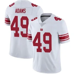 Youth Matthew Adams New York Giants No.49 Limited Vapor Untouchable Jersey - White