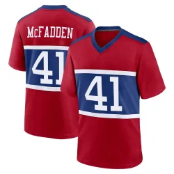 Youth Micah McFadden New York Giants No.41 Game Century Alternate Jersey - Red