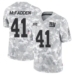Youth Micah McFadden New York Giants No.41 Limited 2024 Salute to Service Jersey - Arctic Camo