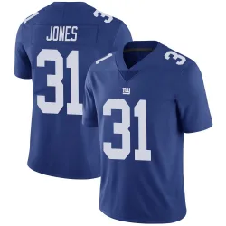 Youth Nic Jones New York Giants No.31 Limited Team Color Vapor Untouchable Jersey - Royal