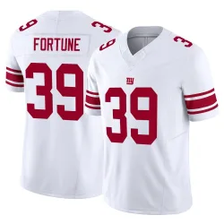 Youth O'Donnell Fortune New York Giants No.39 Limited Vapor F.U.S.E. Jersey - White
