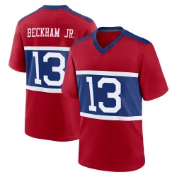 Youth Odell Beckham Jr. New York Giants No.13 Game Century Alternate Jersey - Red