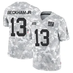 Youth Odell Beckham Jr. New York Giants No.13 Limited 2024 Salute to Service Jersey - Arctic Camo