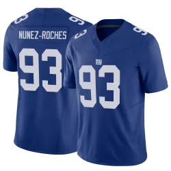 Youth Rakeem Nunez-Roches New York Giants No.93 Limited Vapor F.U.S.E. Jersey - Royal
