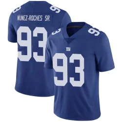 Youth Rakeem Nunez-Roches Sr. New York Giants No.93 Limited Team Color Vapor Untouchable Jersey - Royal