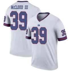 Youth Ray-Ray McCloud III New York Giants No.39 Legend Color Rush Jersey - White