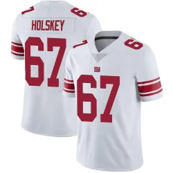 Youth Reid Holskey New York Giants No.67 Limited Vapor Untouchable Jersey - White