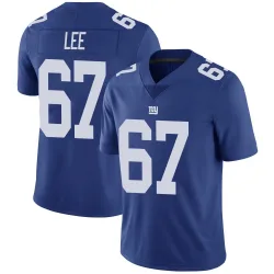 Youth Ricky Lee New York Giants No.67 Limited Team Color Vapor Untouchable Jersey - Royal