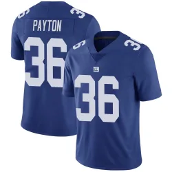 Youth Rico Payton New York Giants No.36 Limited Team Color Vapor Untouchable Jersey - Royal