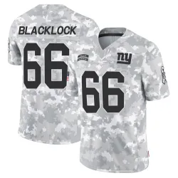 Youth Ross Blacklock New York Giants No.66 Limited 2024 Salute to Service Jersey - Arctic Camo