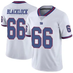 Youth Ross Blacklock New York Giants No.66 Limited Color Rush Jersey - White