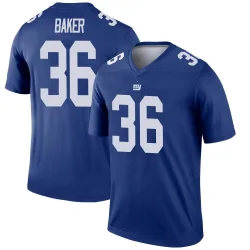 Youth Rushawn Baker New York Giants No.36 Legend Jersey - Royal