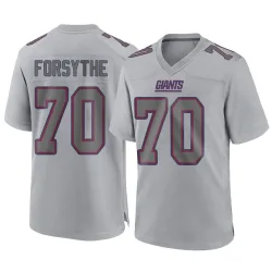 Youth Stone Forsythe New York Giants No.70 Game Atmosphere Fashion Jersey - Gray