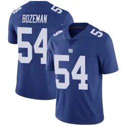 Youth Swayze Bozeman New York Giants No.54 Limited Team Color Vapor Untouchable Jersey - Royal