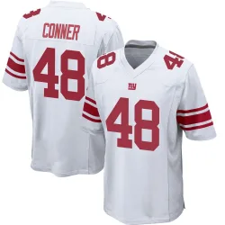 Youth Tanner Conner New York Giants No.48 Game Jersey - White