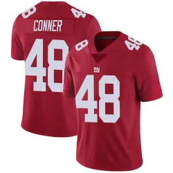 Youth Tanner Conner New York Giants No.48 Limited Alternate Vapor Untouchable Jersey - Red