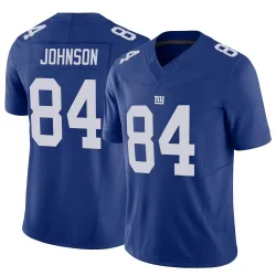 Youth Theo Johnson New York Giants No.84 Limited Vapor F.U.S.E. Jersey - Royal