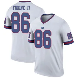 Youth Thomas Fidone II New York Giants No.86 Legend Color Rush Jersey - White
