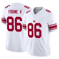 Youth Thomas Fidone II New York Giants No.86 Limited Vapor F.U.S.E. Jersey - White