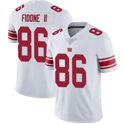 Youth Thomas Fidone II New York Giants No.86 Limited Vapor Untouchable Jersey - White