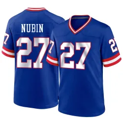 Youth Tyler Nubin New York Giants No.27 Game Classic Jersey - Royal