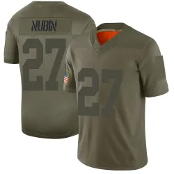 Youth Tyler Nubin New York Giants No.27 Limited 2019 Salute to Service Jersey - Camo