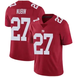 Youth Tyler Nubin New York Giants No.27 Limited Alternate Vapor Untouchable Jersey - Red