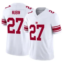 Youth Tyler Nubin New York Giants No.27 Limited Vapor F.U.S.E. Jersey - White