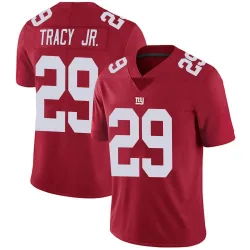 Youth Tyrone Tracy Jr. New York Giants No.29 Limited Alternate Vapor Untouchable Jersey - Red