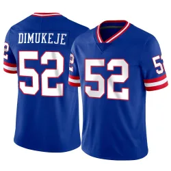 Youth Victor Dimukeje New York Giants No.52 Limited Classic Vapor Jersey